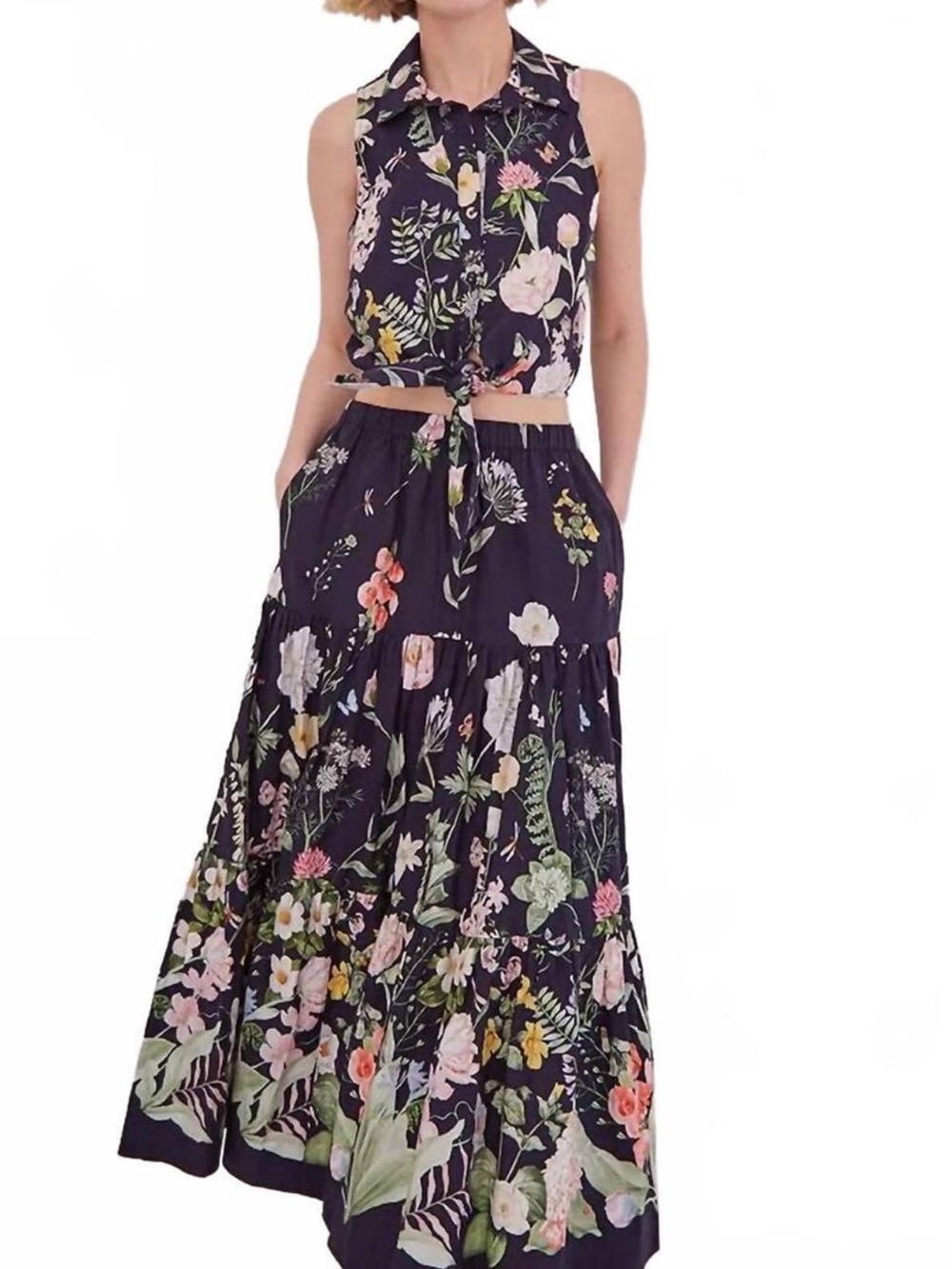Cara Cara Set Melanie Skirt and HIGHLAND TOP